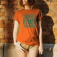 thumbnail image 6 of UGP Campus Apparel Straight Outta Miami - Miami Football T Shirt - Large - Orange, 6 of 6