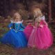 thumbnail image 3 of Vestido de princesa Vestido de Frozen Vestido de niña Vestido de malla de manga larga Vestido de rendimiento peludo, 3 of 4
