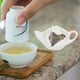 thumbnail image 2 of 2 soportes de cerámica para bolsitas de té, exquisita bandeja para bolsitas de té, pequeño plato para té suelto, posavasos para bolsitas de té., 2 of 6