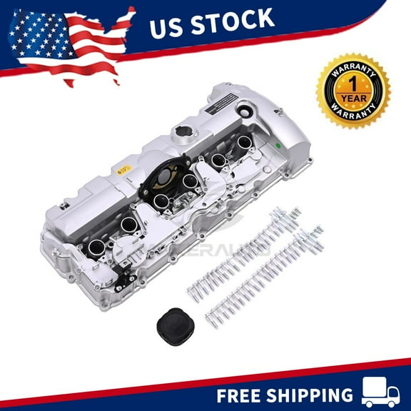 Aluminum Valve Cover 11127552281 for BMW N52 E70 E82 E90 E91 328i 528i 128i X3/5