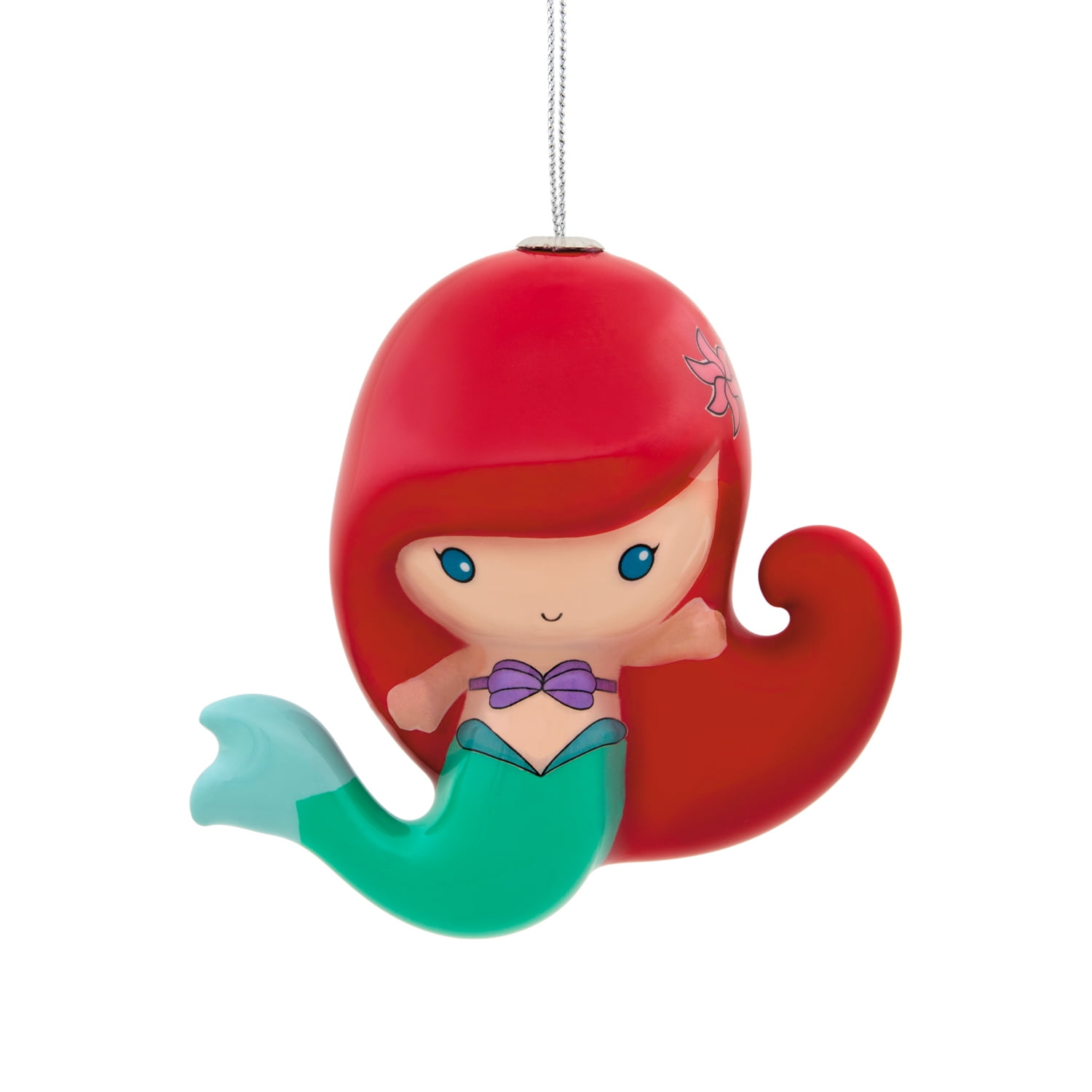 Hallmark Disney The Little Mermaid Ariel Decoupage Christmas Ornament