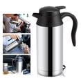 thumbnail image 3 of Hervidor de Acero Inoxidable Portátil Hervidor de Agua Eléctrico para Vehículo DC 12 V Encendedor de Cigarrillo Calentamiento Taza de Bebida para Viajes Taza de Café Botella de Agua 750 ML EOTVIA NO, 3 of 4