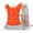 Orange, variant on Mountaineering Vest Bag Breathable Hydration Backpack Hiking Nylon Pouch Black (Outdoor Casual Bag)