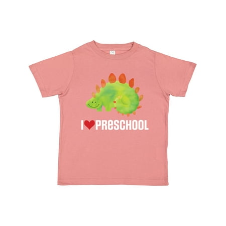 

Inktastic Preschool Dinosaur Back to School Gift Toddler Boy or Toddler Girl T-Shirt