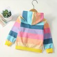 thumbnail image 7 of Staki Baby Girl Zip-up Jacket Toddler Hoodie Sweatshirt Light Winter Coat Fall Outwear 12M-7Y(Pink,6-7 Years), 7 of 7