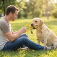 thumbnail image 4 of Likaty Dog Chew Toys for Aggressive Chewers, Indestructible Rope Dog Toy Puppy Chew Teething Toys for Large Medium Small Dogs,Yellow, 4 of 8