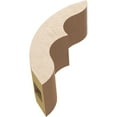 thumbnail image 6 of Ekena Millwork 3"W x 8"D x 8"H Ozark Rough Cedar Woodgrain TimberThane Knee Brace, Primed, 6 of 6