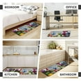 thumbnail image 6 of Saiise Pikmin Print 2 Pcs Kitchen Rugs and Mats,Non-Slip Waterproof Kitchen Rug Set for Kitchen,Office,Sink 17"x47.2"+17"x29.5", 6 of 6