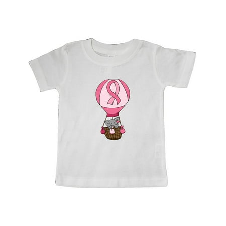 

Inktastic Pink Awareness Elephant Gift Baby Boy or Baby Girl T-Shirt