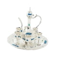 thumbnail image 3 of Juego de utensilios para beber vino perfecl dispensador de vino decorativo 6 tazas 1 bandeja de almacenamiento, 3 of 7