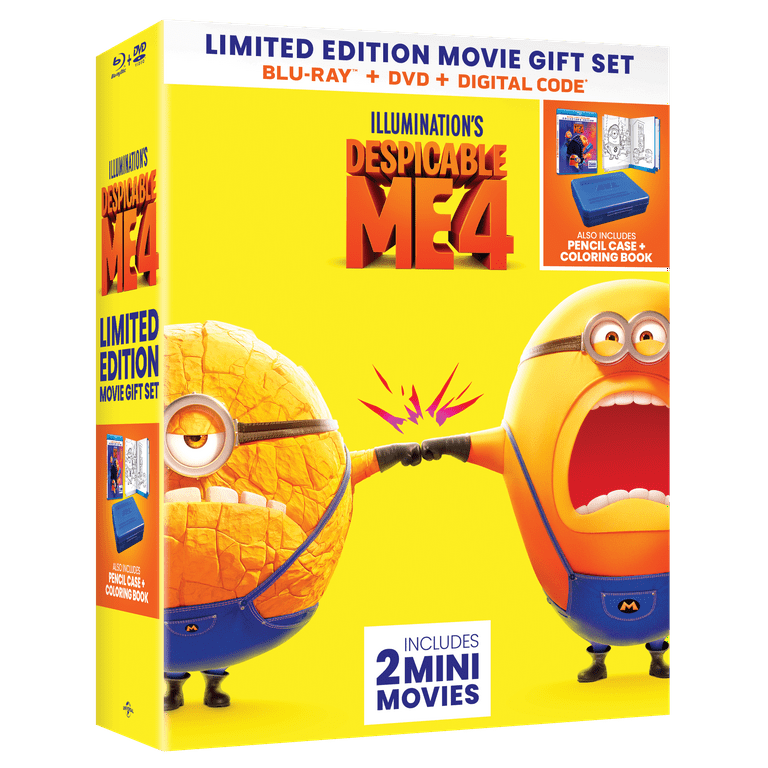 Despicable Me 4 Limited Edition Movie Gift Set (Walmart Exclusive