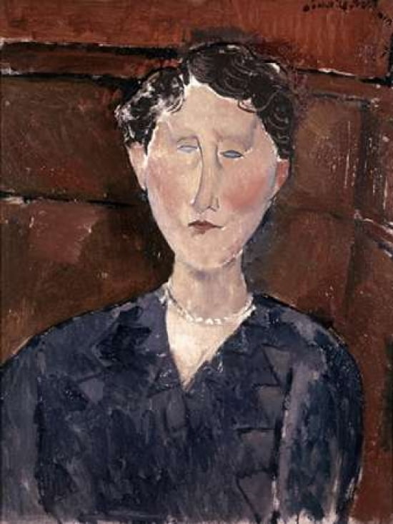 Head Of Woman Canva