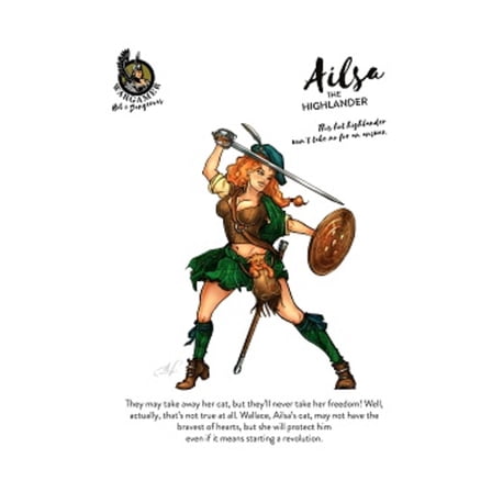Wargamer Game Studio Ailsa Highlander (28mm) New
