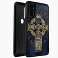 thumbnail image 1 of DALUX MetKase Hybrid Slim Phone Case Compatible with Cricket Dream 5G / Innovate 5G / AT&T Radiant Max 5G (2021) - Antique Cross, 1 of 3