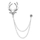 thumbnail image 3 of Broche de cadena Hugo Plata, 3 of 6