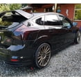 thumbnail image 2 of Ruihe Ajuste para Ford Focus ST RS MK3 Hatchback 2PC 2012 2013 2014 2015 2016 2017 2018 Ventilación de persianas Laterales de Ventana Negra Brillante, 2 of 5