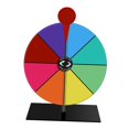 thumbnail image 3 of segolike Accessoires de Roue Rotative Jouet de Jeu Rotatif pour Anniversaire Vacances Base Noire, 3 of 9