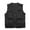 Black, variant on Men's Lightweight Outdoor Vest Breathable V Neck Sleeveless Zip Up Jacket With Multiple Pockets For Hiking Fishing Casual Wear