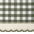 thumbnail image 3 of Achim Home Furnishings Buffalo Check Tier Pair - 58x24 - Sage, 3 of 3