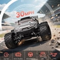 thumbnail image 3 of AUOSHI Upgraded 1:18 RC Car Remote Control Truck – 30MPH 4WD High Speed Toy for Boys with Metal Shaft, Alloy Differential, Dual Batteries, TPR Tires, Shock Absorbers, Gift for Kids & Beginners, 3 of 10