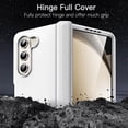 thumbnail image 4 of JETech Case for Samsung Galaxy Z Fold 5 2023 with Hinge Protection, Heavy Duty Rugged Protective Hard PC Phone Cover, Anti-Fingerprint Matte Finish (White), 4 of 6