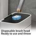 thumbnail image 6 of Disposable Toilet Cleaning System with Brush and Replacement Heads for Effortless Bathroom Hygiene Cleaning Supplies Set, 6 of 9