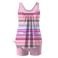 thumbnail image 5 of Traje de baño conservador tankini para mujer, estampado, talla grande, de dos piezas, dividido, traje de baño de dos piezas, traje de baño tankini para mujer, traje de baño de 2 piezas para mujer, tra, 5 of 5