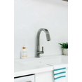 thumbnail image 2 of Delta Pivotal Single Handle Pull Down Kitchen Faucet, Arctic Stainless, 2 of 7