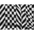 thumbnail image 4 of oneOone Rayon Black Fabric Check Sewing Fabric By The Yard Printed Diy Clothing Sewing Supplies 56 Inch Wide, 4 of 6