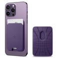 thumbnail image 1 of Tarjetero Spigen para iPhone 17/12 MagSafe Wallet, color morado, 1 of 8
