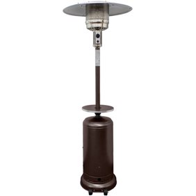 Fire Sense Stainless Steel Floor Standing Round Halogen Patio