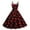 Wine, variant on 2026 Valentine's Day Dresses for Women Sleeveless Cooktail Summer Vaction Dresses A Line Deep Red XL