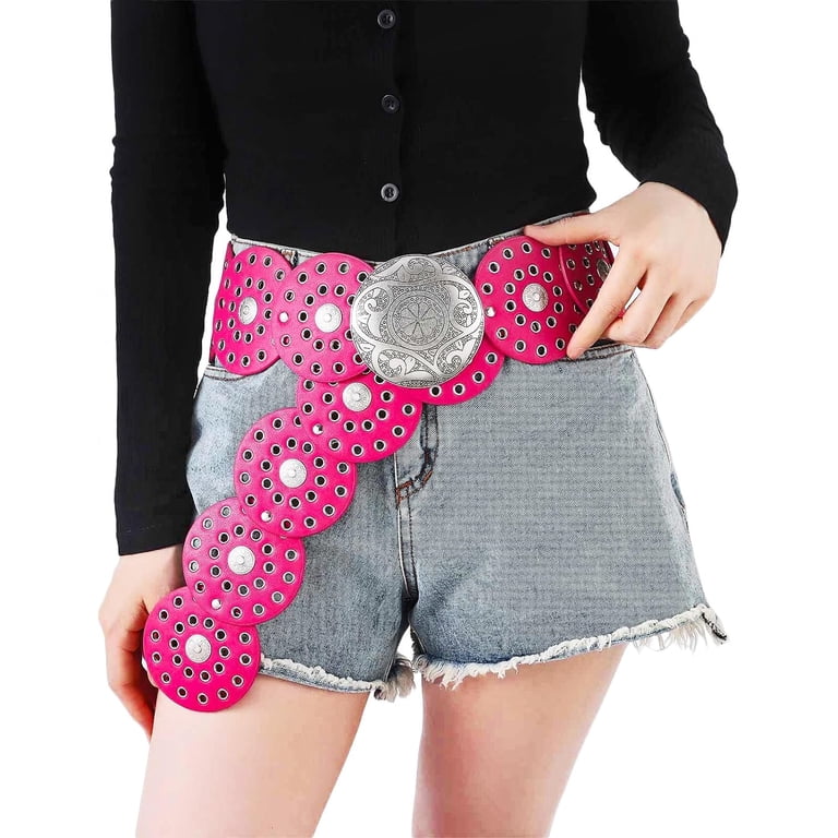 Zhengup Hollow Disc Belt Western Style Exaggerated Cowboy  display picture 1