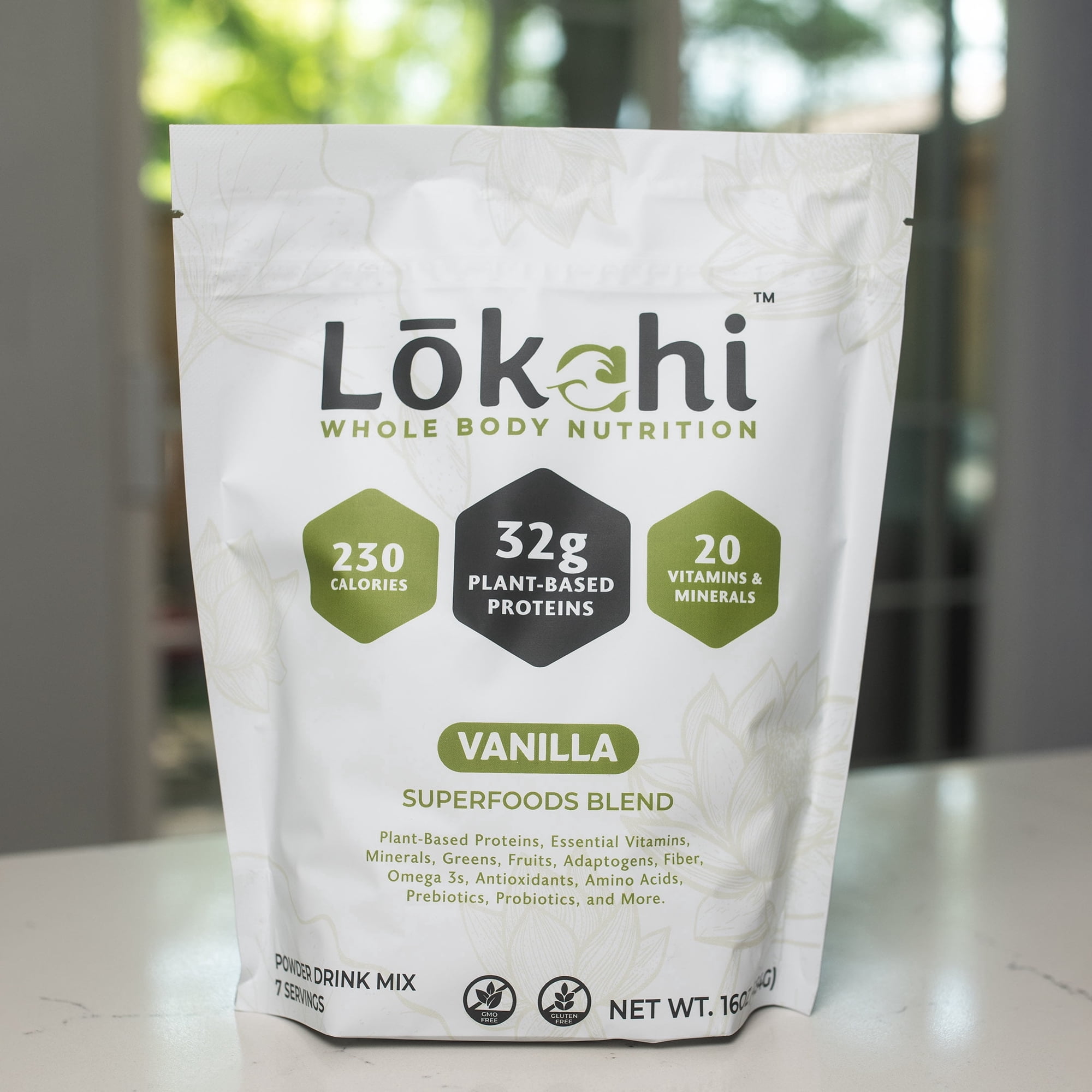 LOKAHI Superfoods Vanilla Protein Blend (1lb)