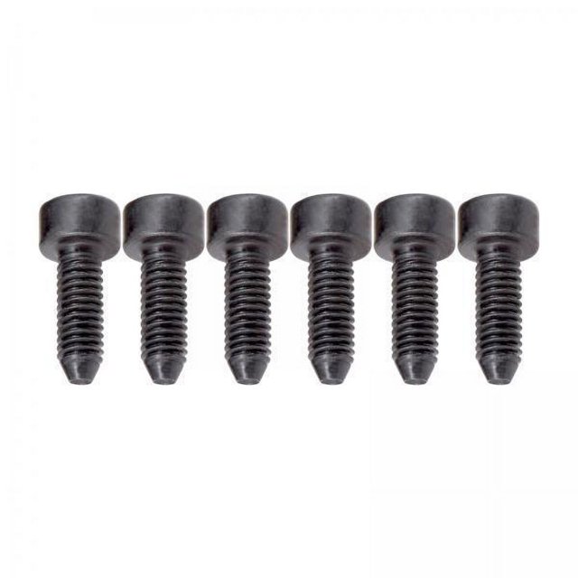 Tornillos de sillín de puente de guitarra Strade Fareast Limited hierro hexagonal M4 6 uds para soporte de guitarra eléctrica