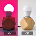 thumbnail image 2 of AmeriLuck 2-Pack Red Light Pinkish Colored A19 LED Bulb for Bedroom and Porch, 7W (60W Equivalent), E26 Medium Scew Base, Waterproof for Outdoor Use, 2 of 8