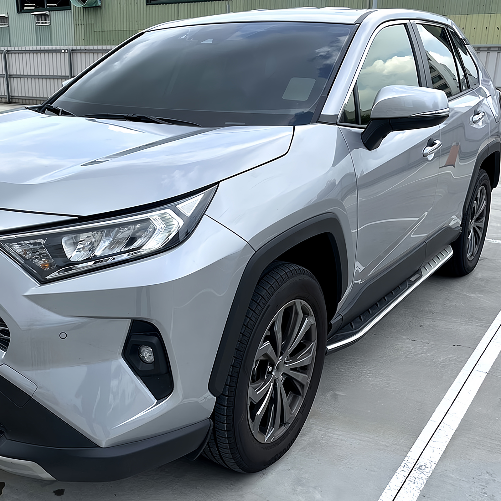 Foot Steps for Toyota RAV4 2019-2022 2023 2024 Running Boards Side Step nerf Bars Pedal Protector Accessories