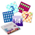 thumbnail image 1 of Primo Thematic Number Cards for Cubetto Coding Robot Transparent Mat, STEM Educational Activity Cards for Programmable Stepping Robots, 1 of 3