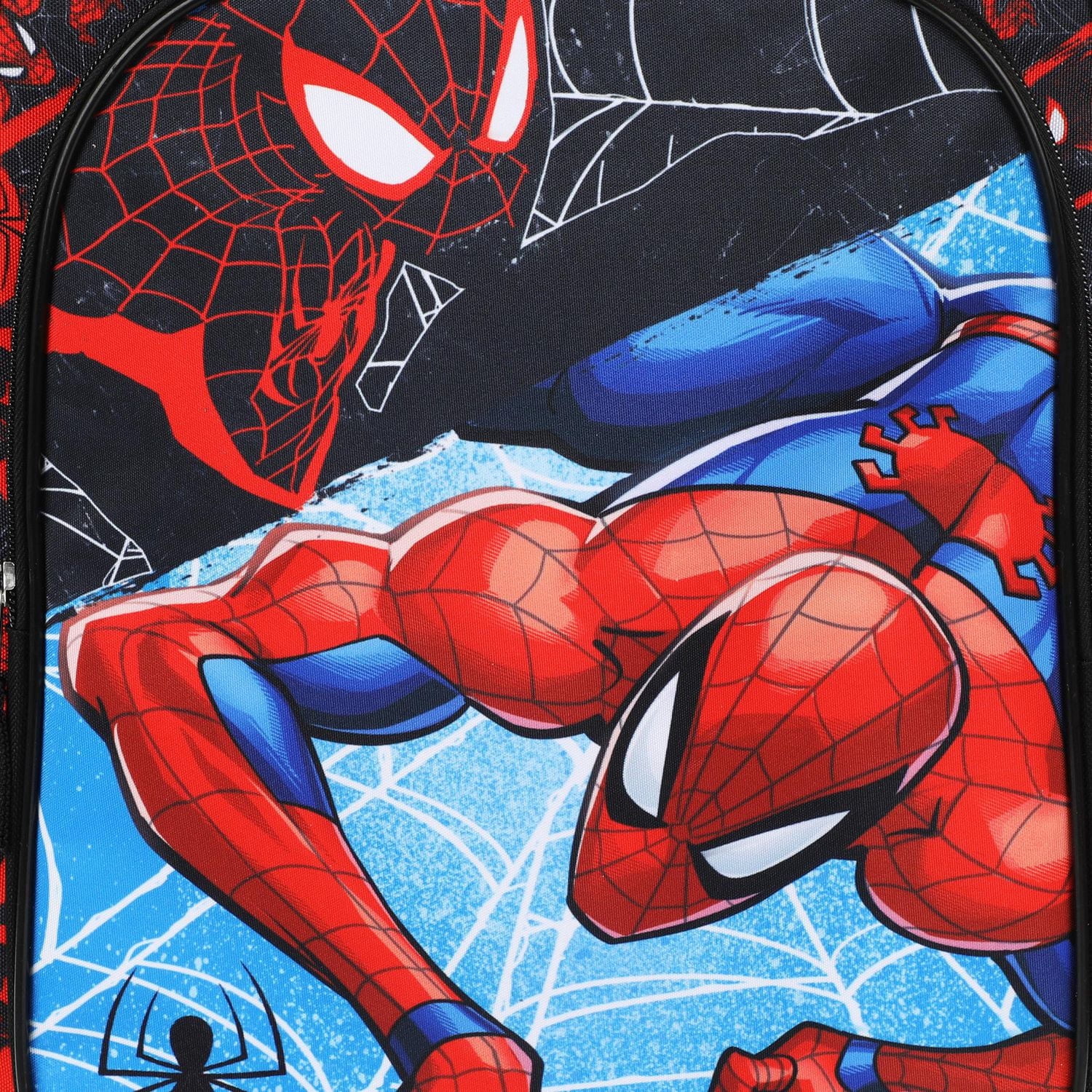 Marvel Spiderman Rolling Backpack 16" Featuring Peter Parker Spider-Man, Miles Morales Spider-Man, Ghost Spider