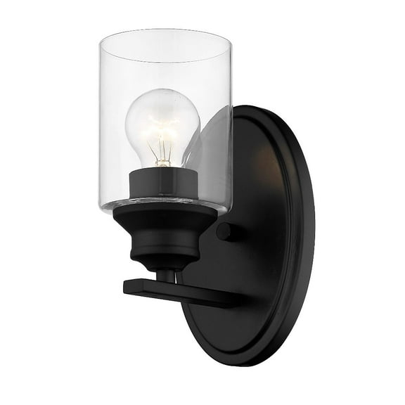 Acclaim Gemma 1-Light Wall Sconce - Matte Black - IN41450BK