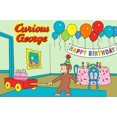 thumbnail image 1 of Fun Rugs Alfombra decorativa juvenil de cumpleaños de Jorge el curioso, 39 x 58 pulgadas LA Rugs Inc. CG-03 3958, 1 of 1