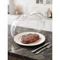 thumbnail image 2 of 11 Inch Microwave Splatter Cover, Microwave Cover for Food with Handle & Adjustable Steam Vents, Anti-Splatter Plate Lid for Heating, Splatter Guard for Microwave Oven, BPA-Free, 2 of 9