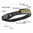 thumbnail image 1 of Taian, nuevo faro Led Cob, Mini iluminación para exteriores, linterna montada en la cabeza de tiro largo, luz de pesca recargable por Usb ShuxiuWang 8390614273801, 1 of 1