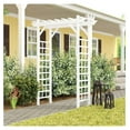 thumbnail image 4 of Dura-Trel Providence Arbor - Vinyl Garden Archway, 64" x 85", White, 4 of 9