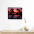 thumbnail image 4 of Awypu Art Wall Painting Maldivian Dinner candlelight Photos Posters Prints Beautiful Pictures Canvas for Home Decorations Gift, 4 of 4