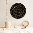 thumbnail image 5 of Zufioo Gold Pinecone Merry Christmas Print Bone China Decorative Plate, Ceramic Dinner Plate with Stand Ceramic Decoration Homewares-10in, 5 of 6