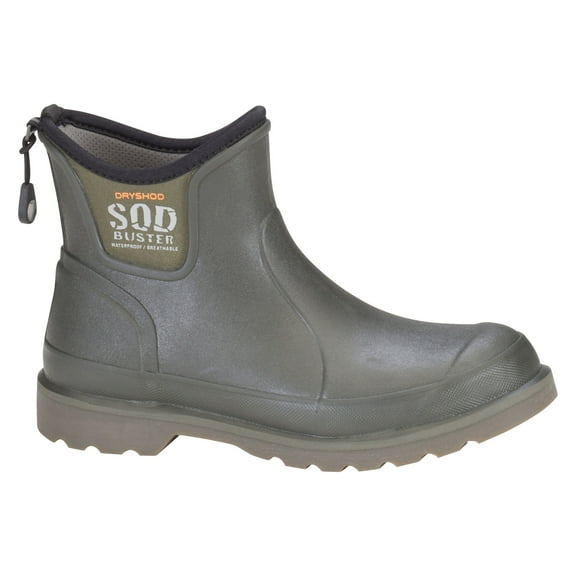 Dryshod Women's Sod Buster Ankle Cut Moss/Grey Boot in Size 11