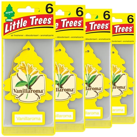 Little Trees Air Freshener Vanillaroma Fragrance 24-Pack