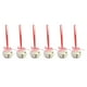 thumbnail image 1 of 6 piezas de adornos de campana de Navidad 2023, lindas campanas de Navidad de metal hechas a mano con Blanco, 1 of 9