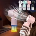 thumbnail image 3 of Descuentos Grandes, Humidificador con ventilador pequeño, dos en uno, con pulverizador de mano, refrigeración y silencioso Akmoler, 3 of 7